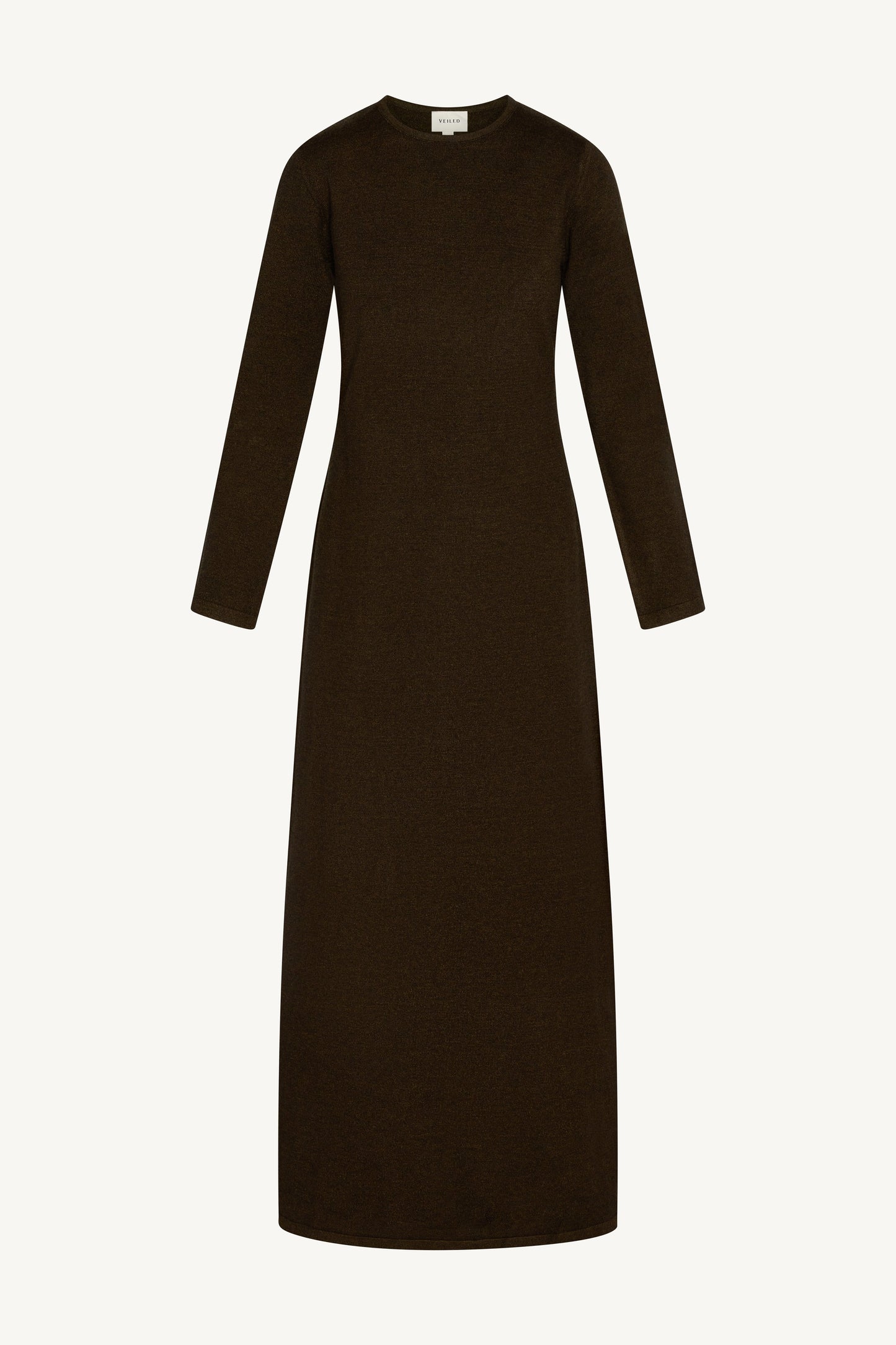 Knit Cardigan & Maxi Dress Set - Black Forest