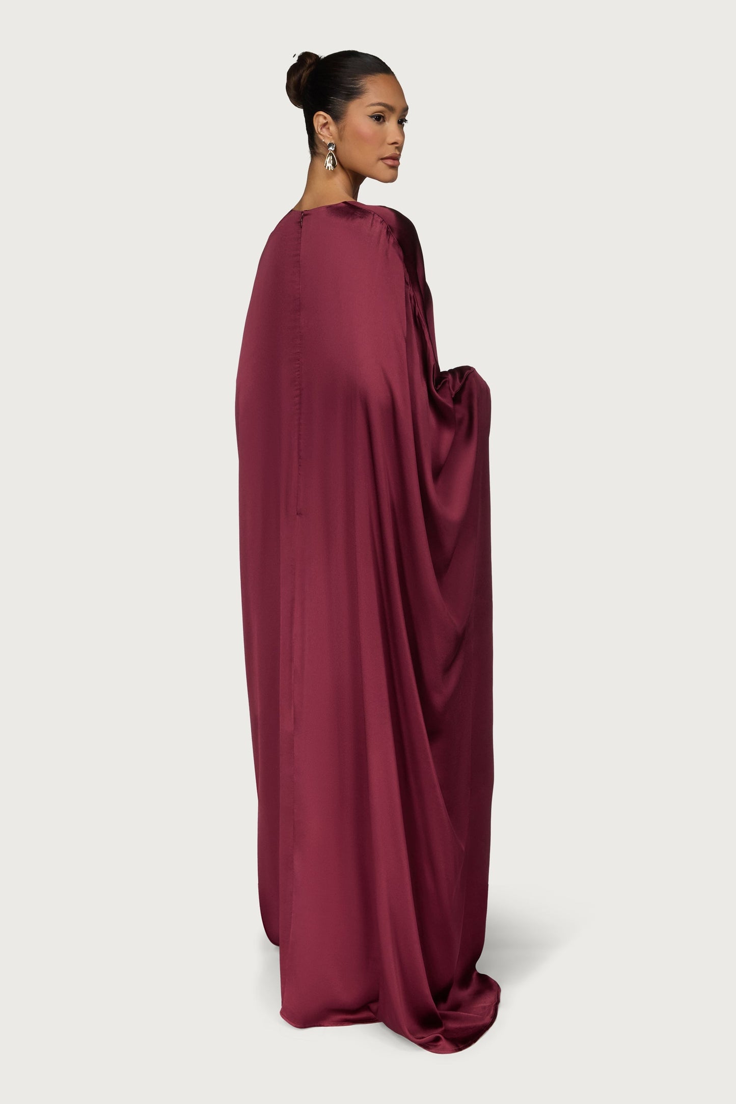 Selene Silk Butterfly Maxi Dress - Karaz