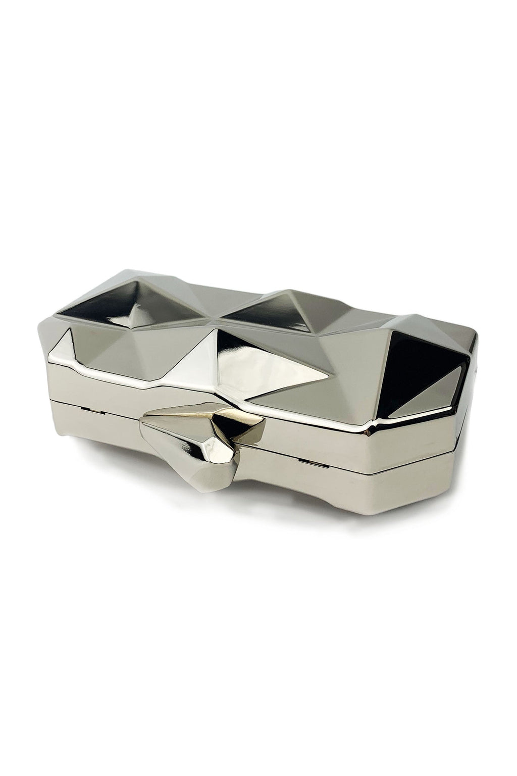 Ada Geometry Glossy Clutch	