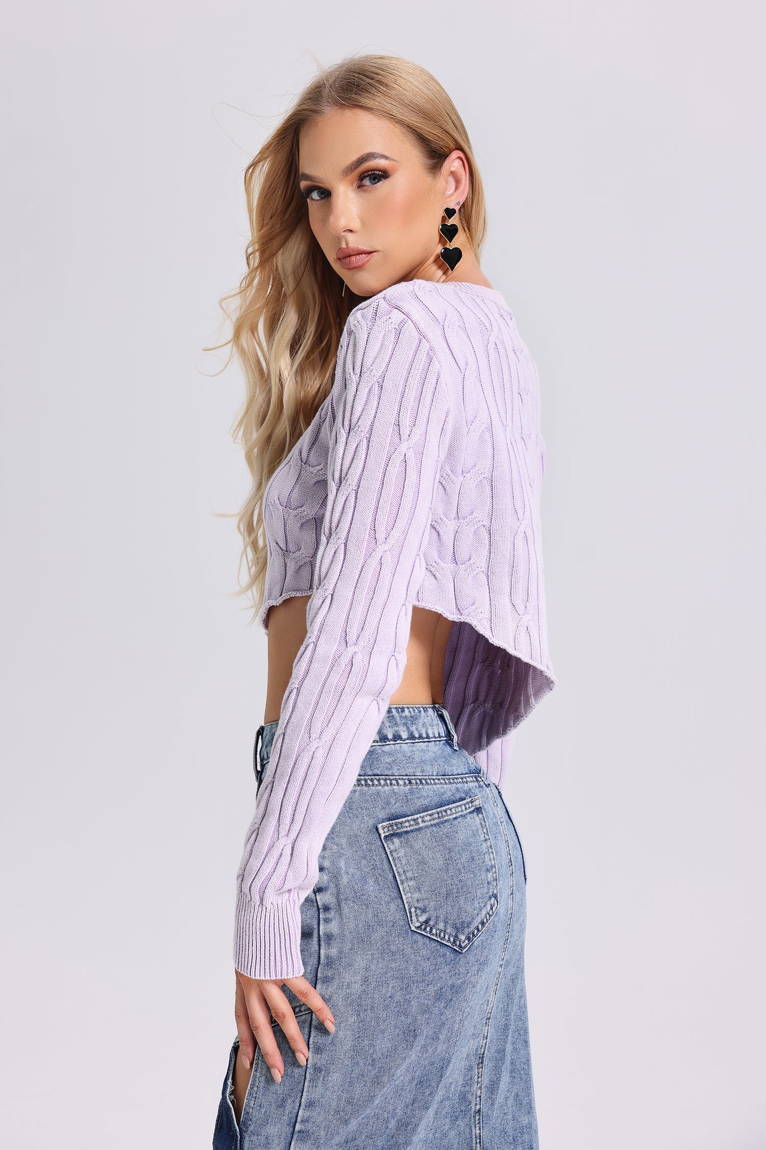 Dorothy Asymmetric Sweater	