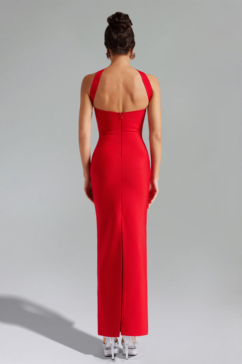 Rosee Sleeveless Bandage Maxi Dress	