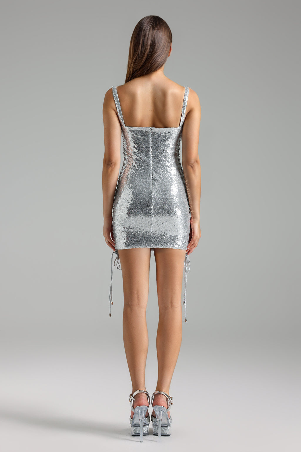 Lelia Sleeveless Sequin Mini Dress	