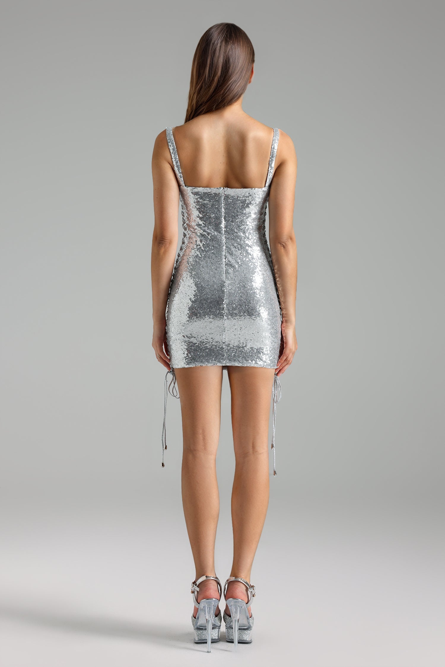 Lelia Sleeveless Sequin Mini Dress	