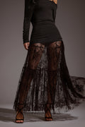 Yalyka Lace Maxi Skirt	