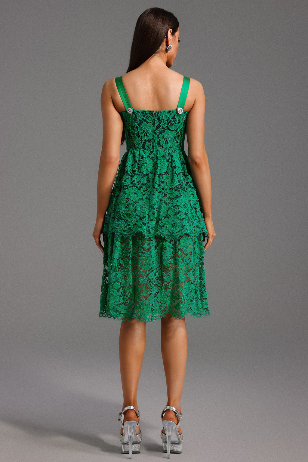 Fabia Sleeveless Lace Mini Dress	