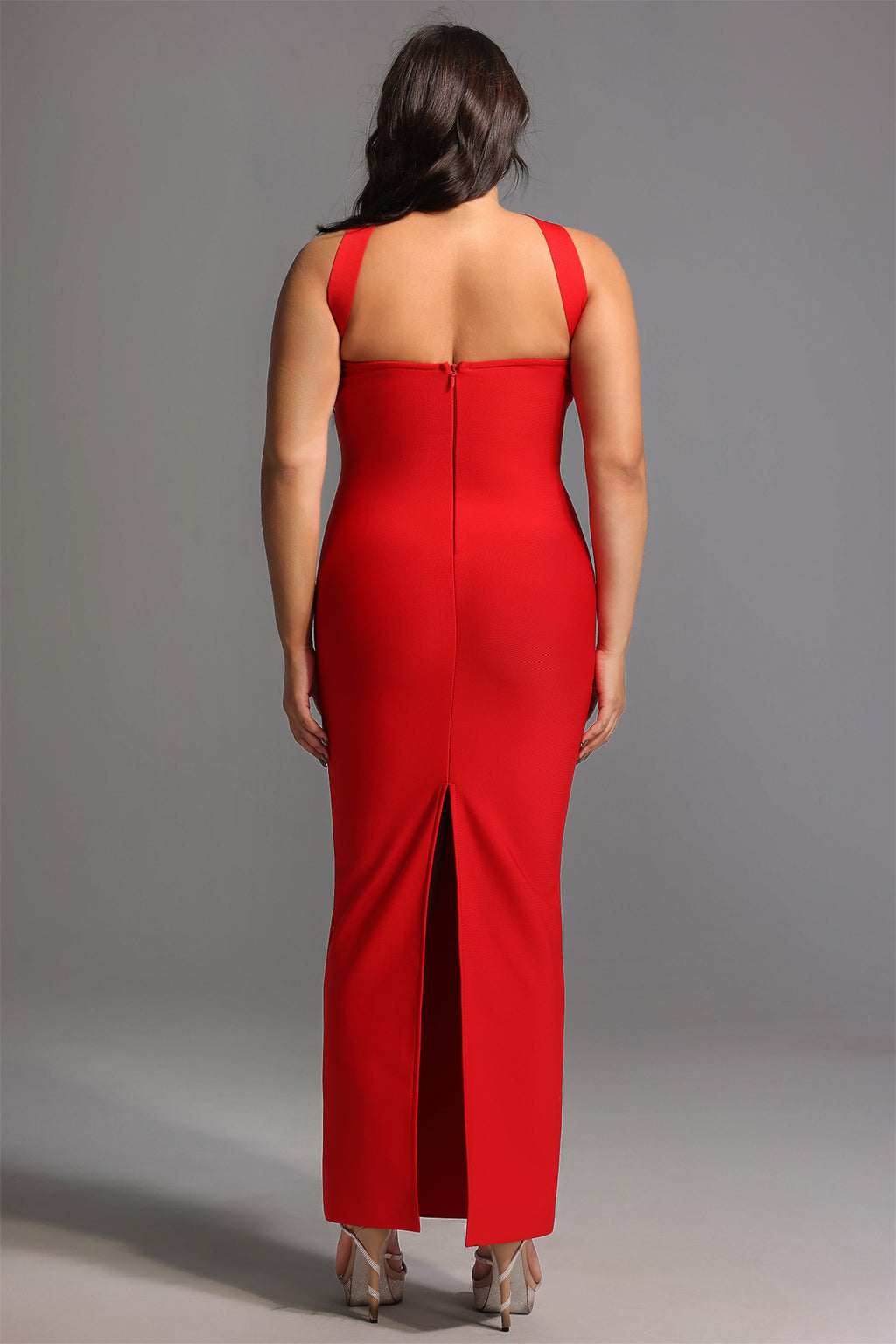 Rosee Sleeveless Bandage Midi Dress	