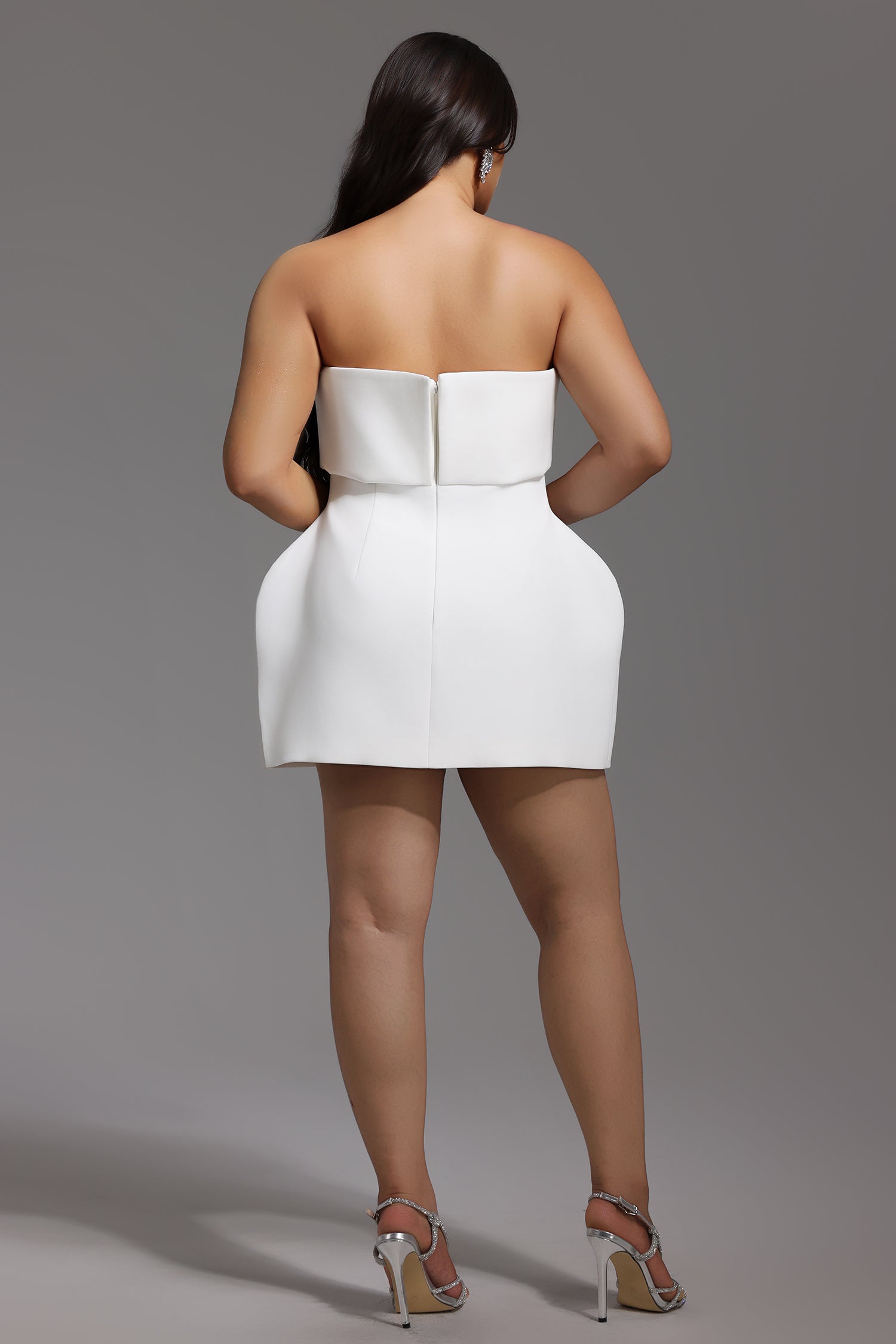 Juju Strapless Sleeveless Mini Dress	