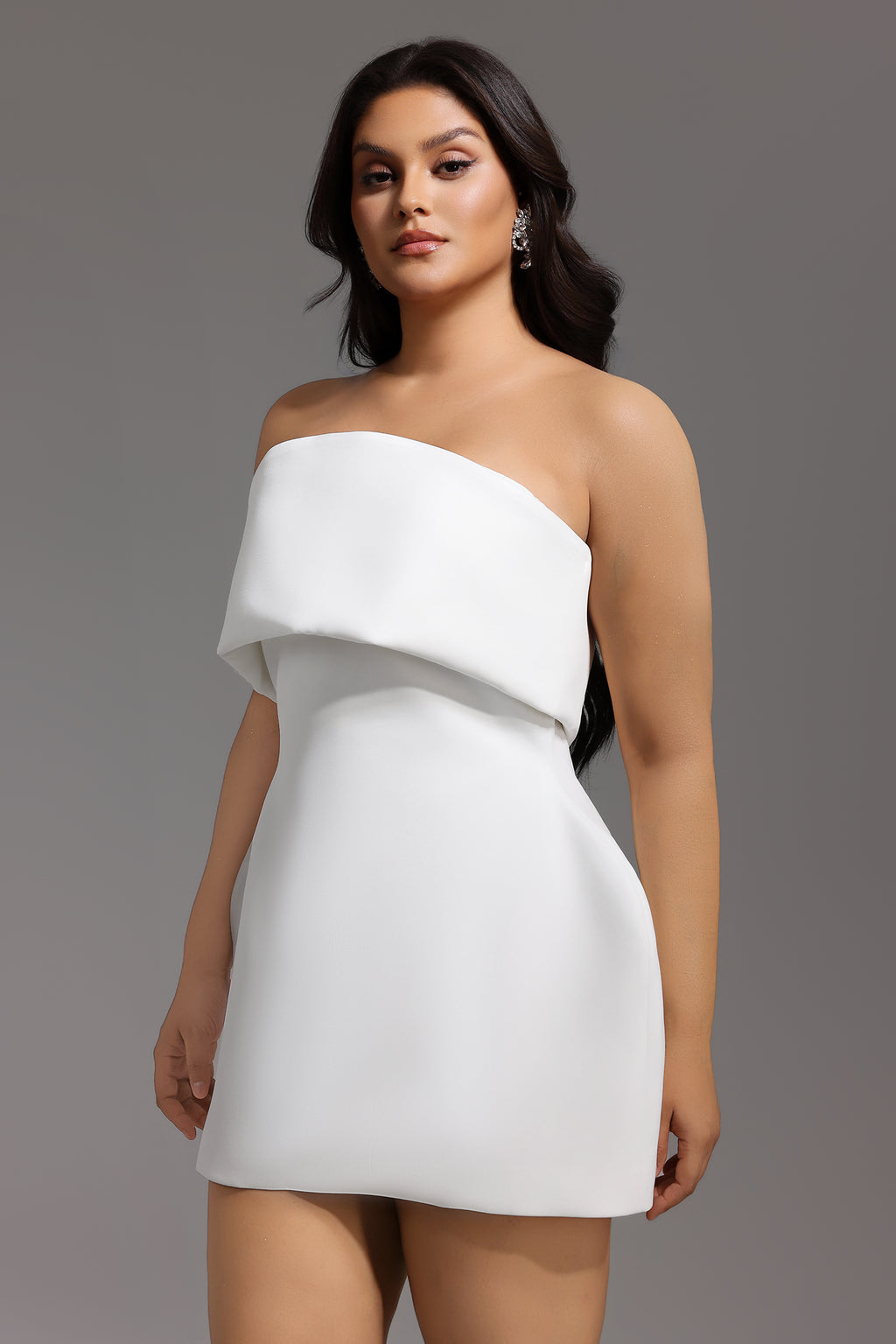 Juju Strapless Sleeveless Mini Dress	
