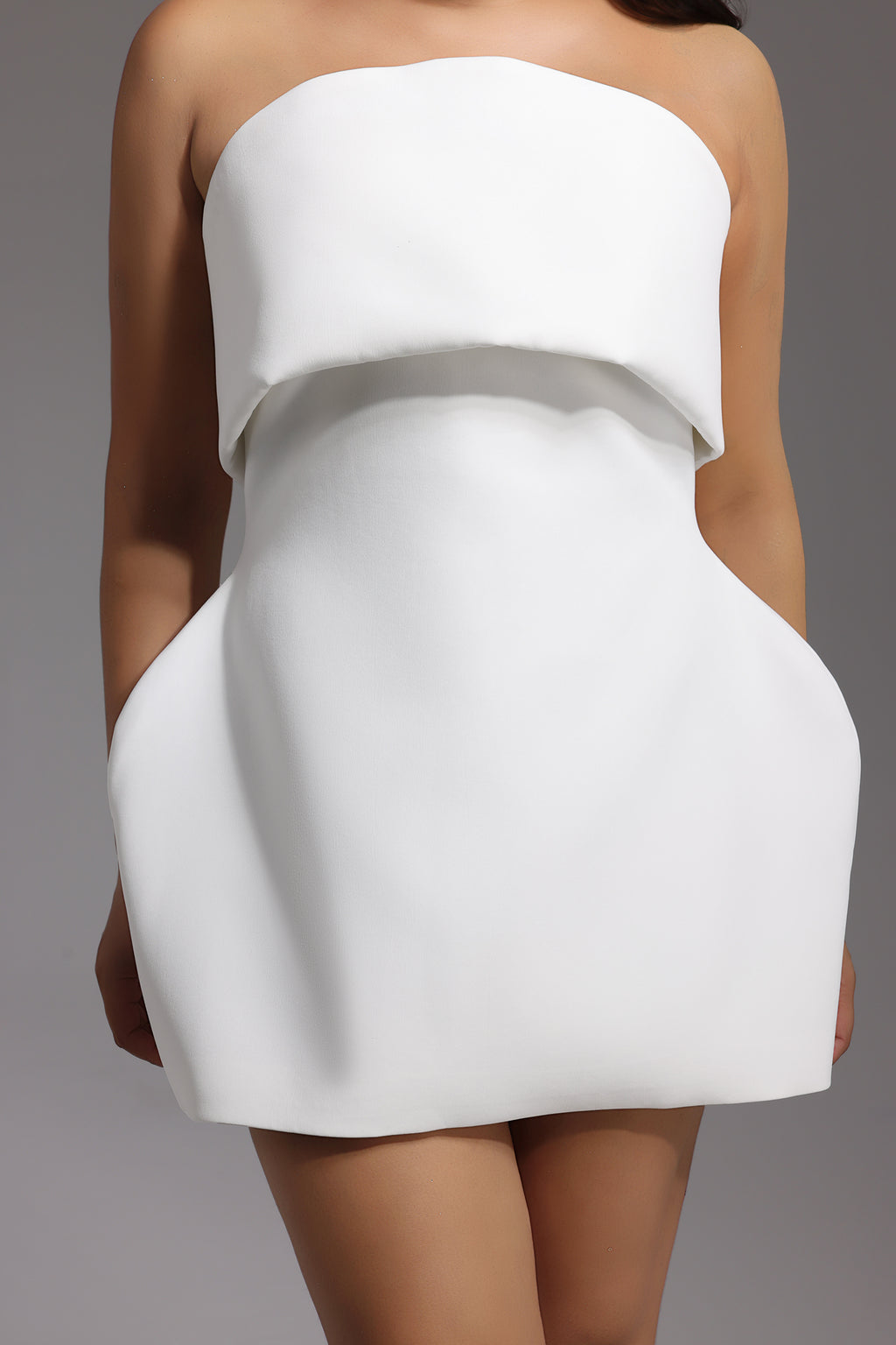 Juju Strapless Sleeveless Mini Dress	