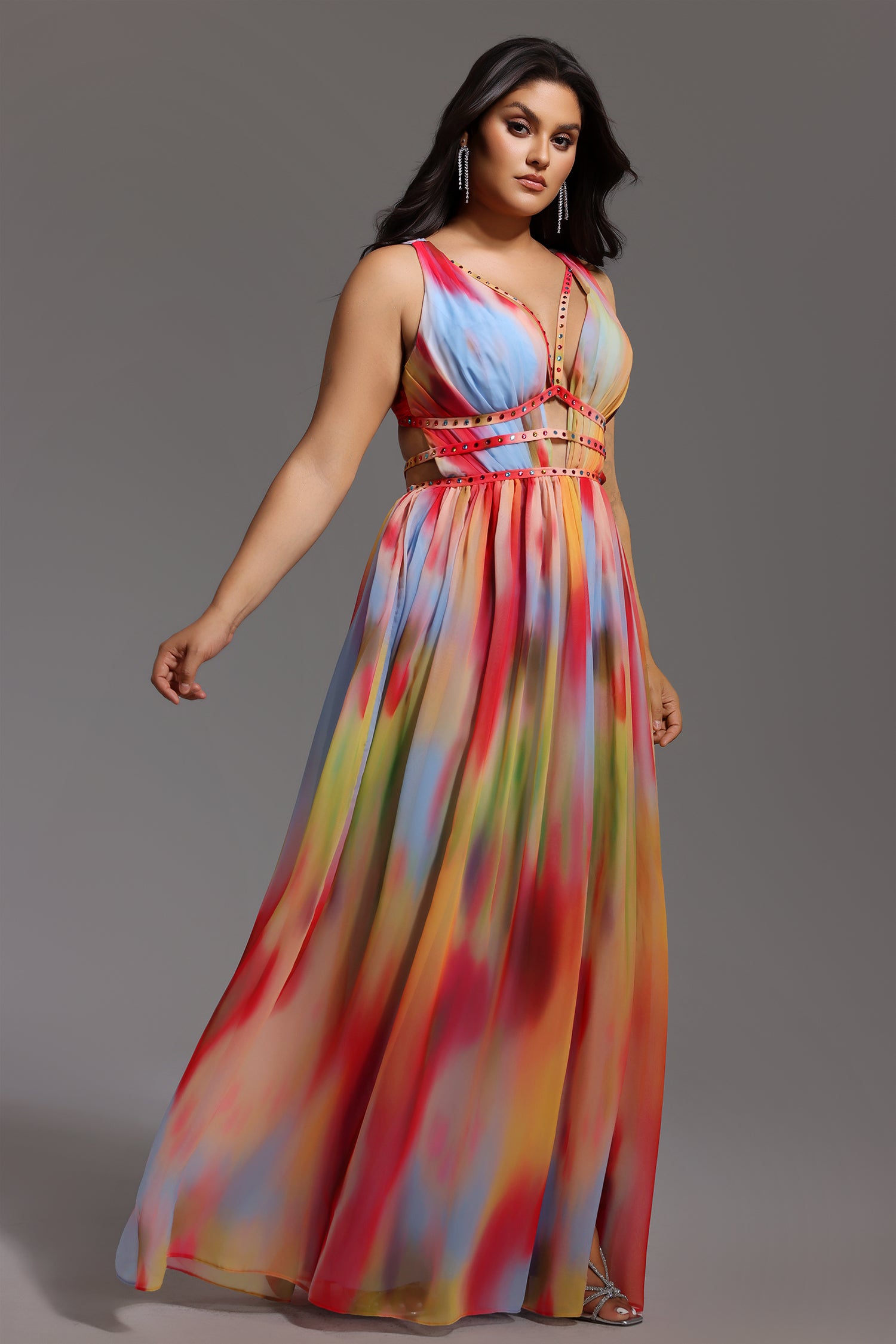 Eileen Printed Maxi Dress	