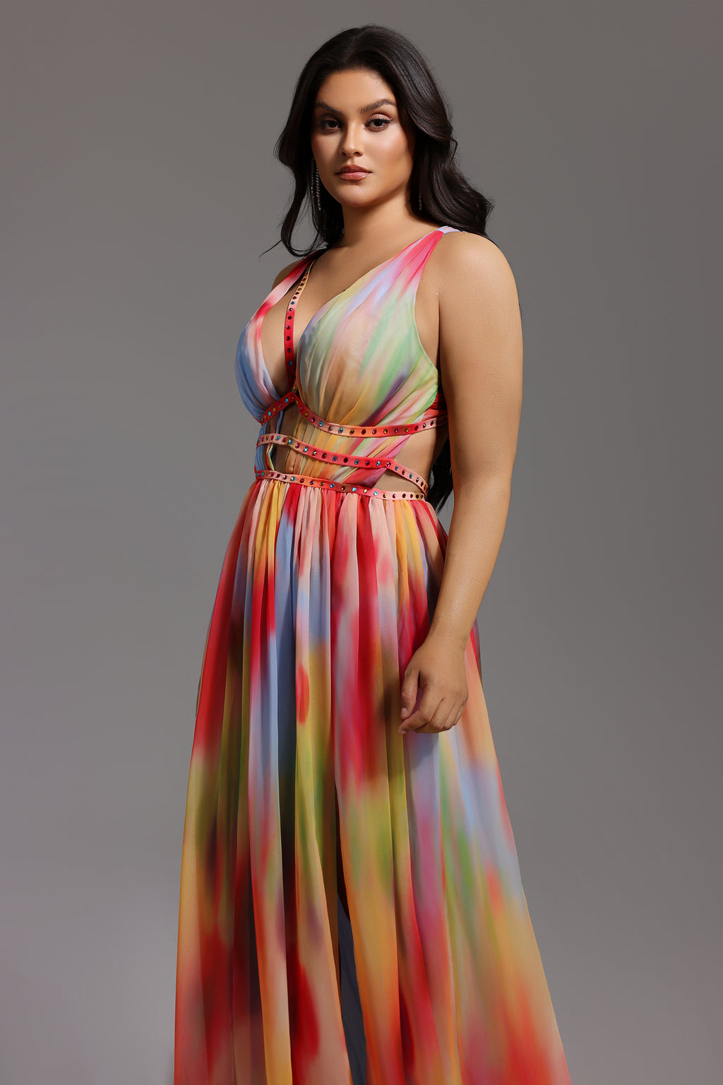 Eileen Printed Maxi Dress	