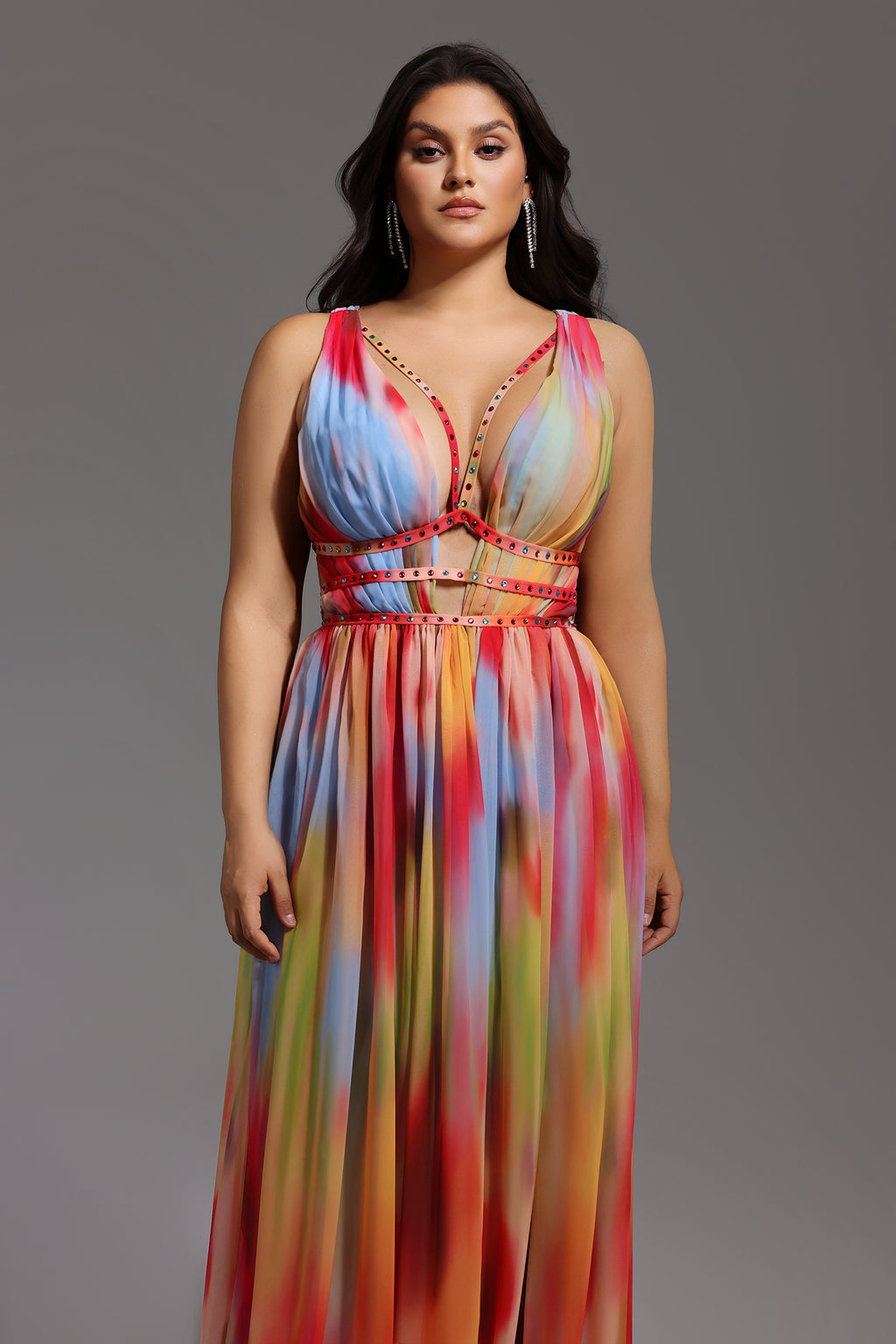 Eileen Printed Maxi Dress	