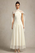 Omega Sleeveless Streamer Maxi Dress	