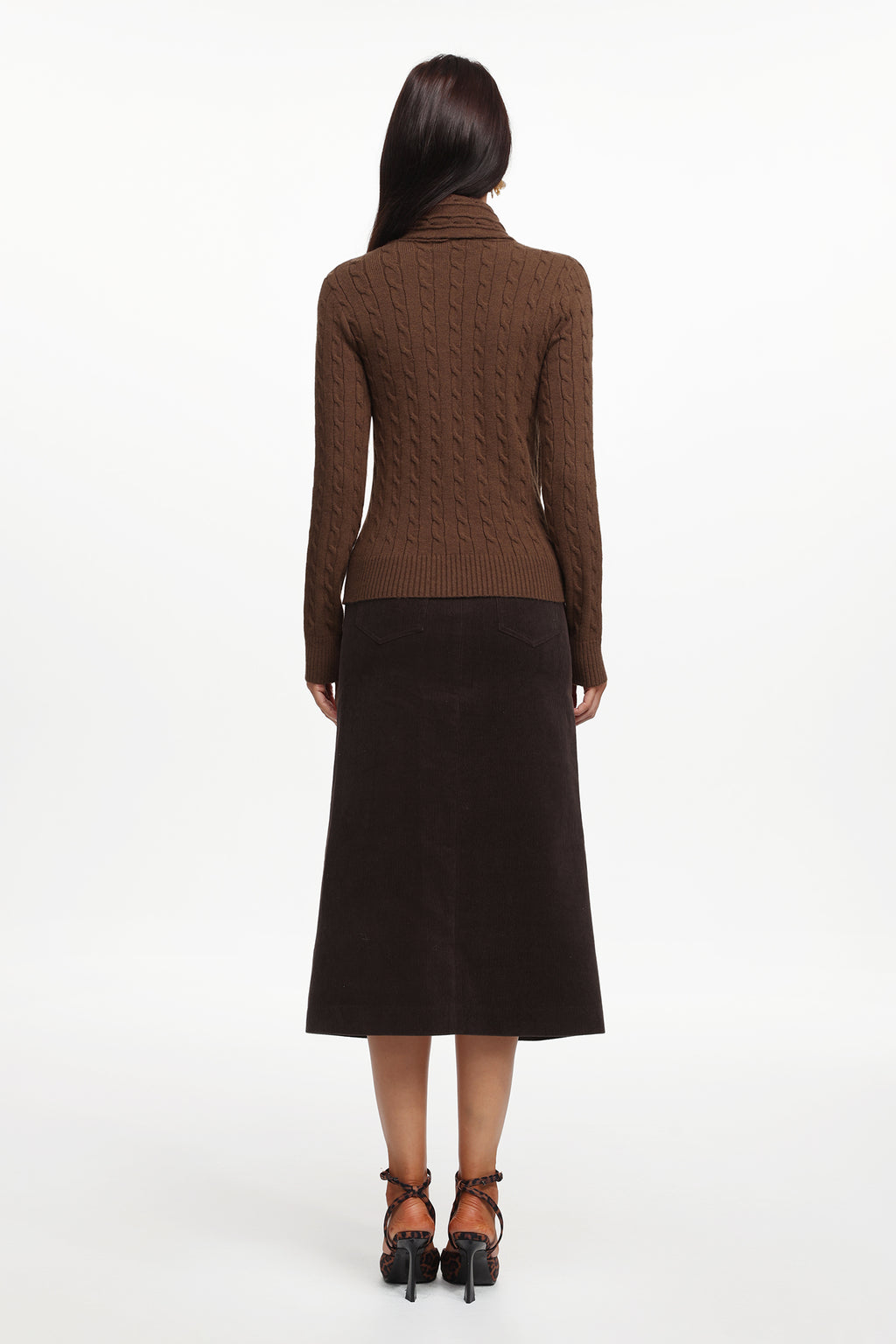 Killian Chic Contour Long Sleeve Knot Knit Top	