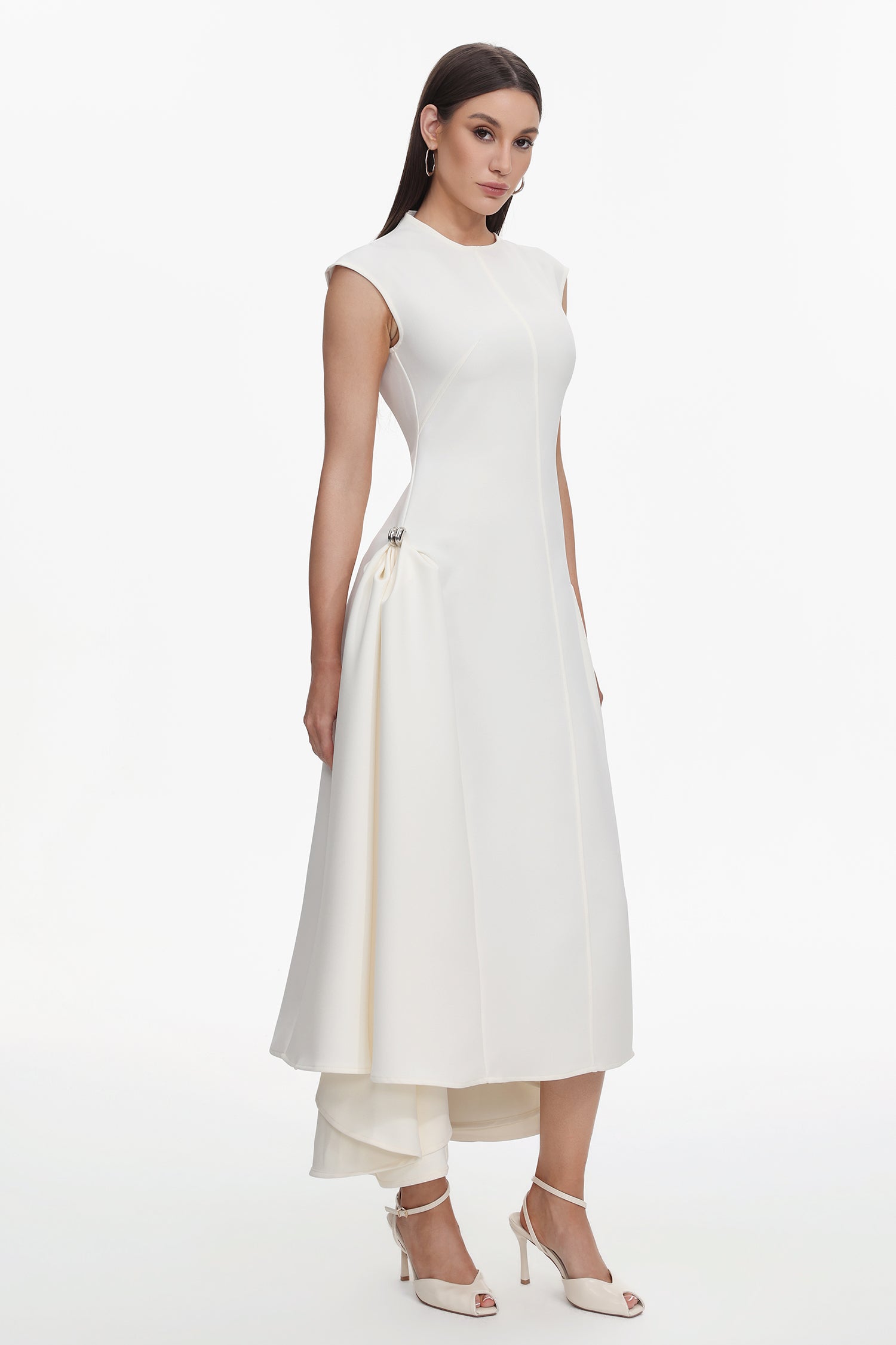 Paca Choker Sleeveless Maxi Dress	