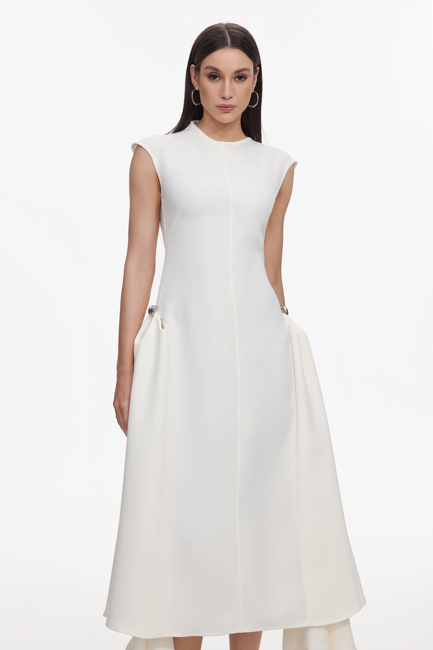 Paca Choker Sleeveless Maxi Dress	