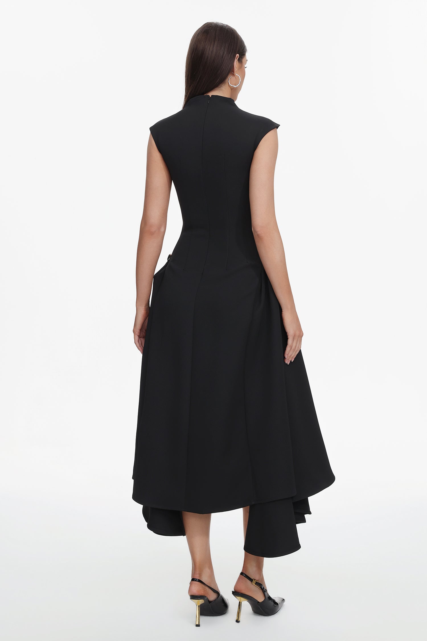Paca Choker Sleeveless Maxi Dress	