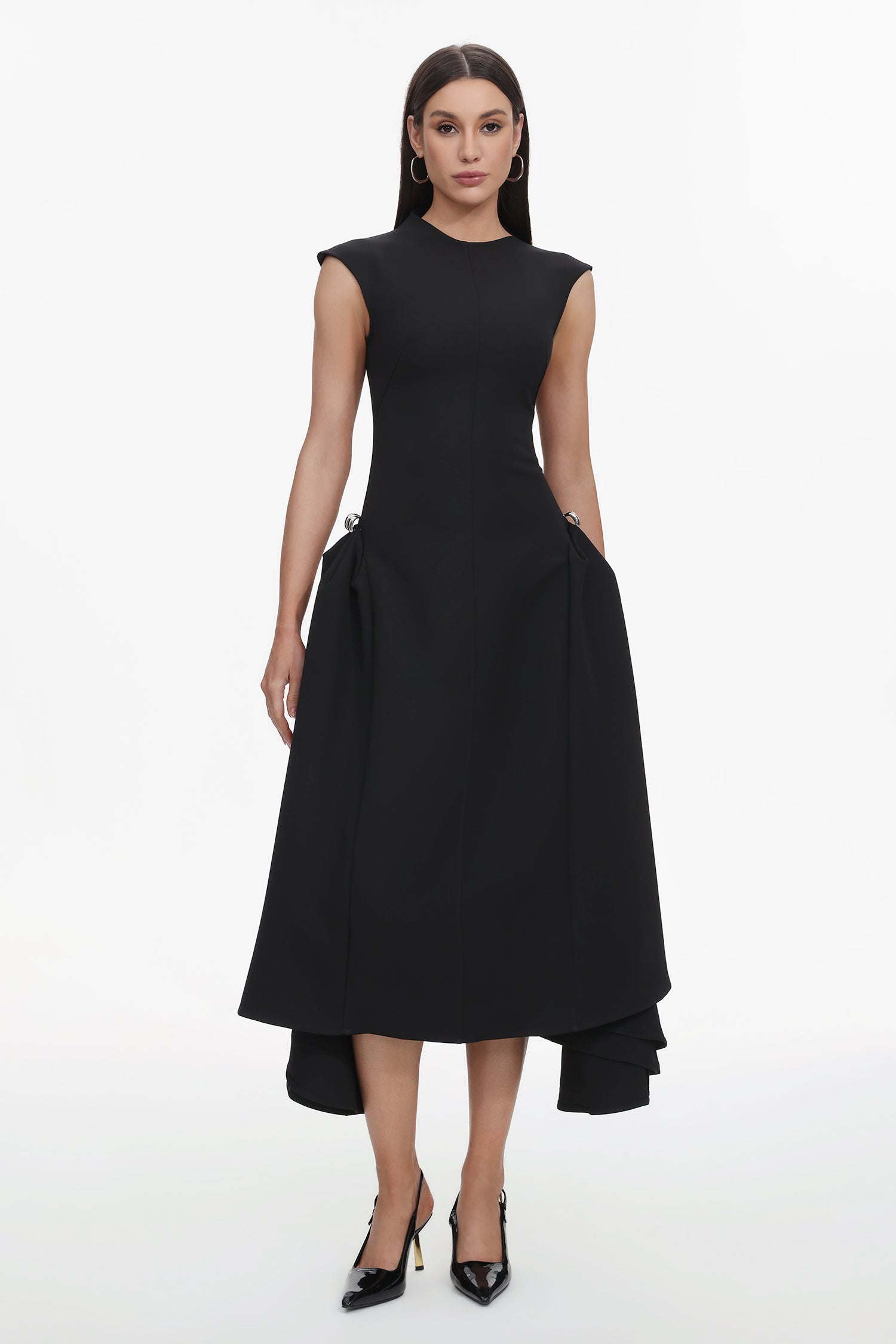 Paca Choker Sleeveless Maxi Dress	