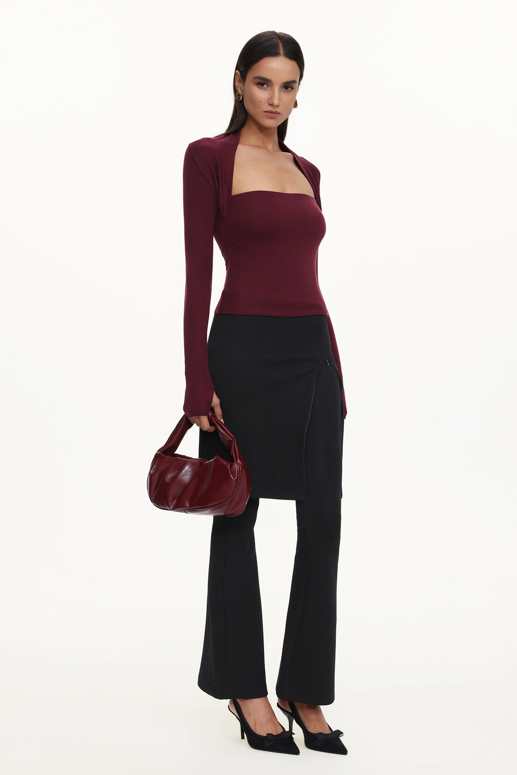 Sahara Chic Contour Top And Pants Set	