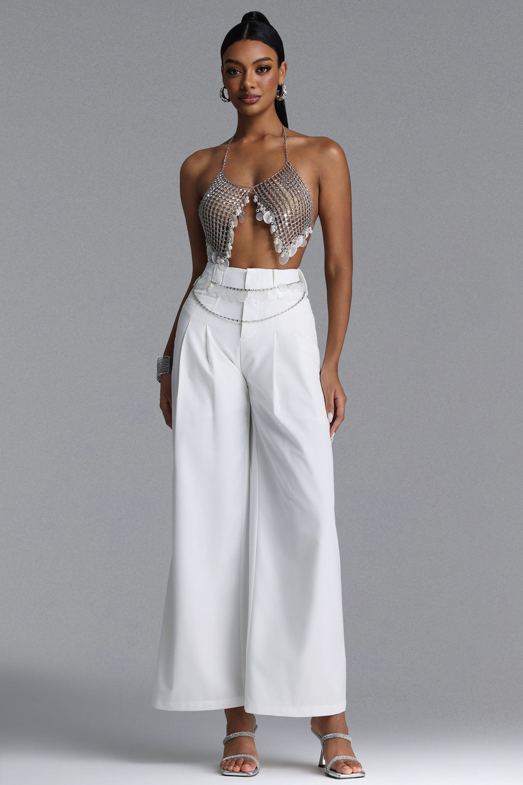 Tahoe Classic Pearl Shell Body Chain	