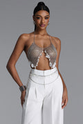 Tahoe Classic Pearl Shell Body Chain	