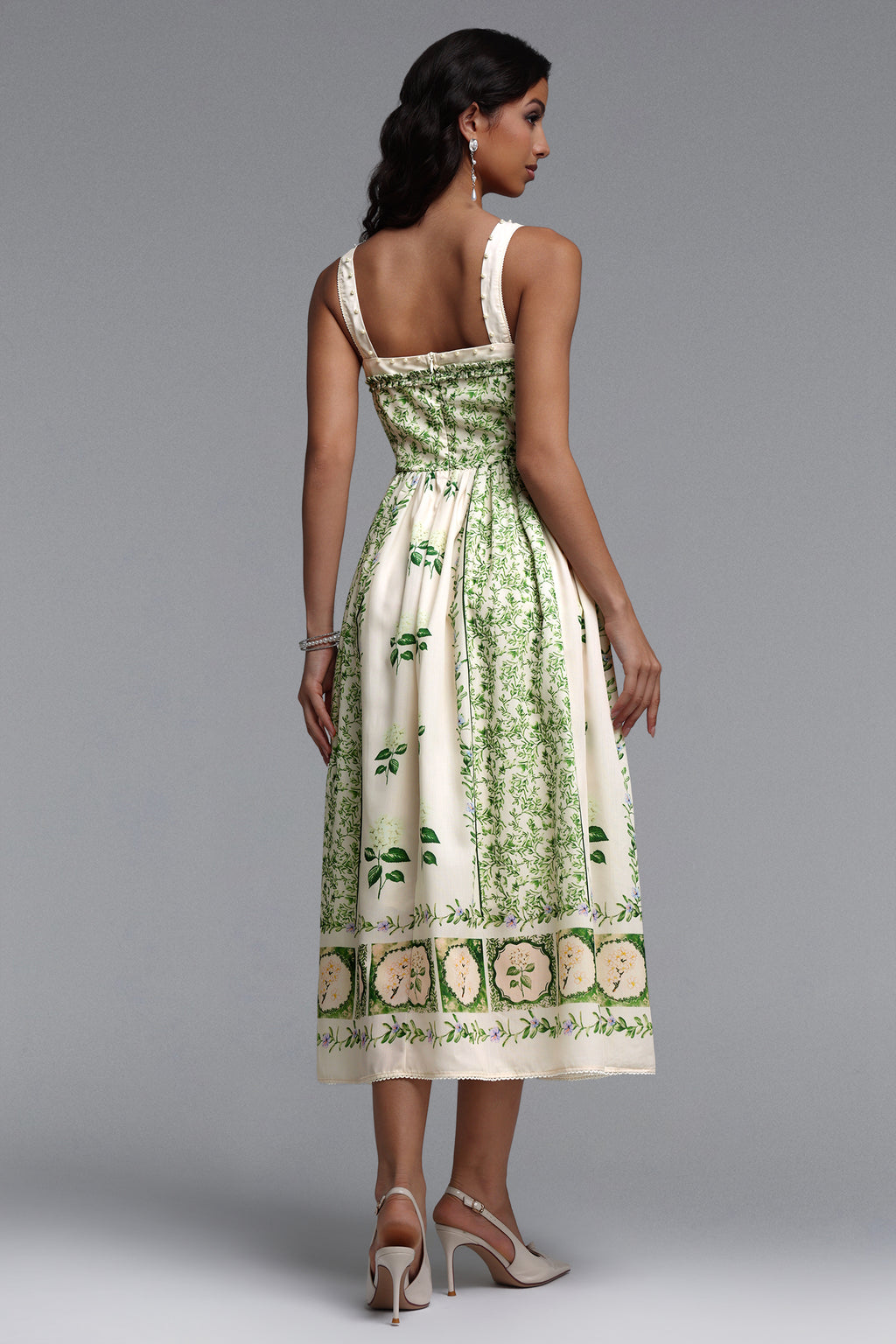 Sloan Resort Flowy Sleeveless Floral Print Woven Maxi Dress	
