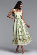 Sloan Resort Flowy Sleeveless Floral Print Woven Maxi Dress	