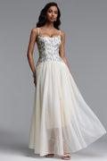 Sheath Elegant Contour Floral Print Maxi Dress	