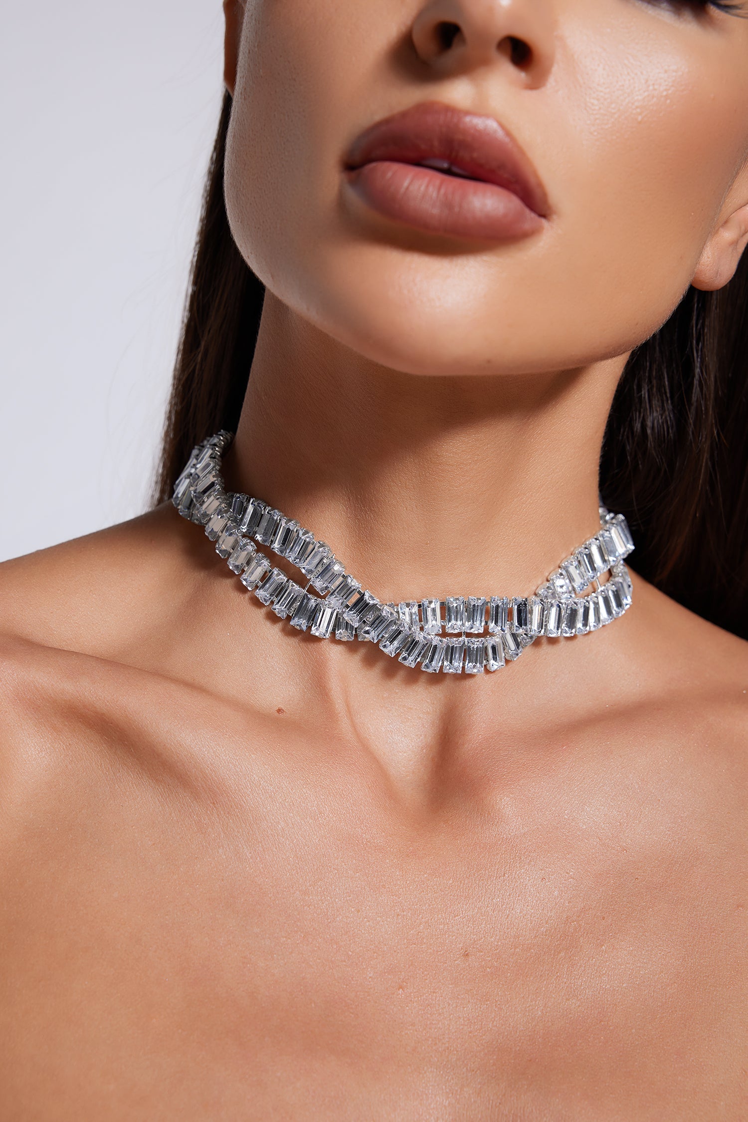 Donnica Diamante Double Twine Necklace	