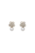 Zaha Diamond Pearl Earrings	