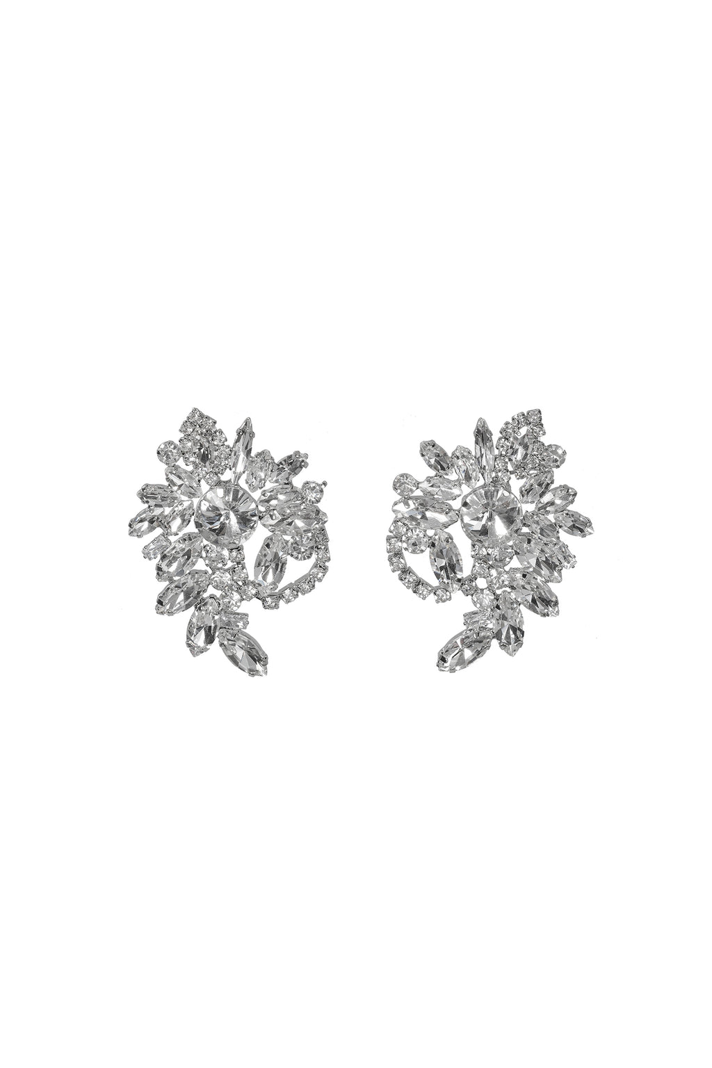 Rebekka Diamond Flowers Earrings	