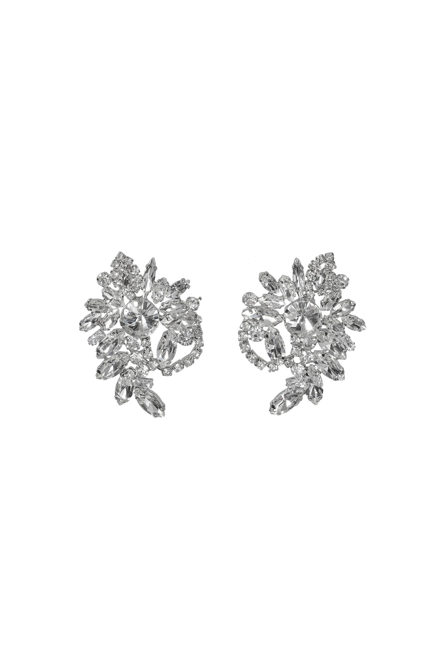 Rebekka Diamond Flowers Earrings	