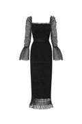 Crana Mesh Midi Dress	