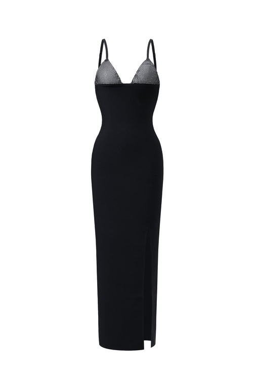 Barbie Diamonate Midi Bandage Dress	
