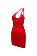 Paisley Satin Mini Dress	