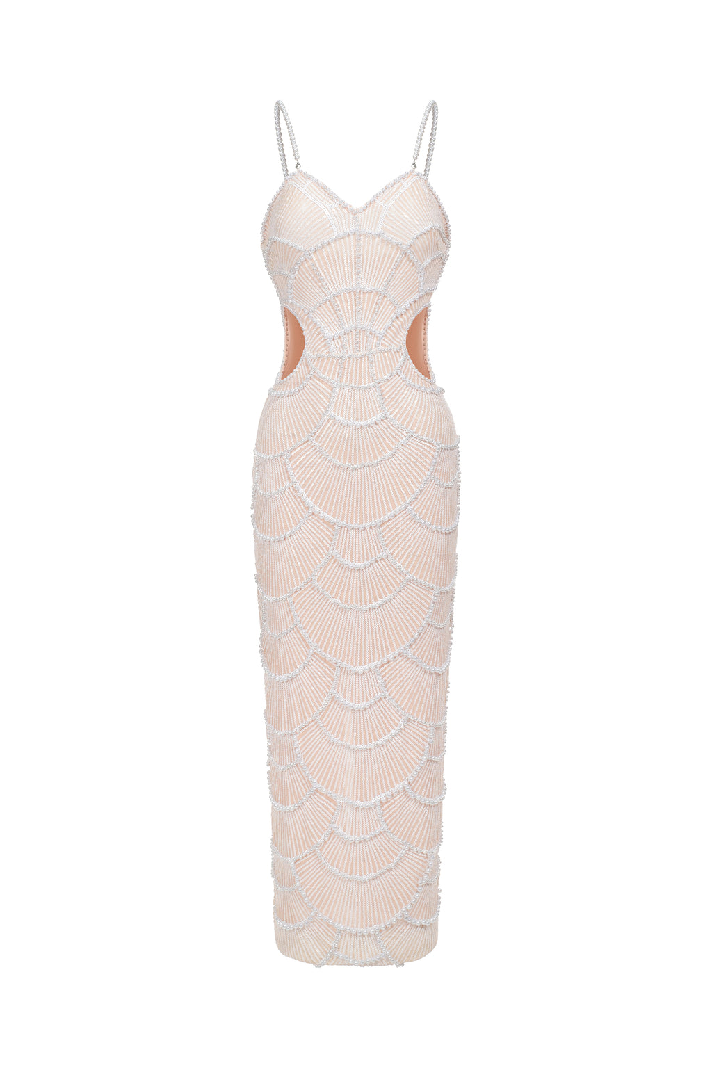 Teresa Pearl Sequin Midi Dress