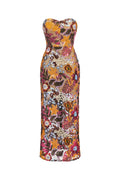 Satu Floral Glitter Maxi Dress	