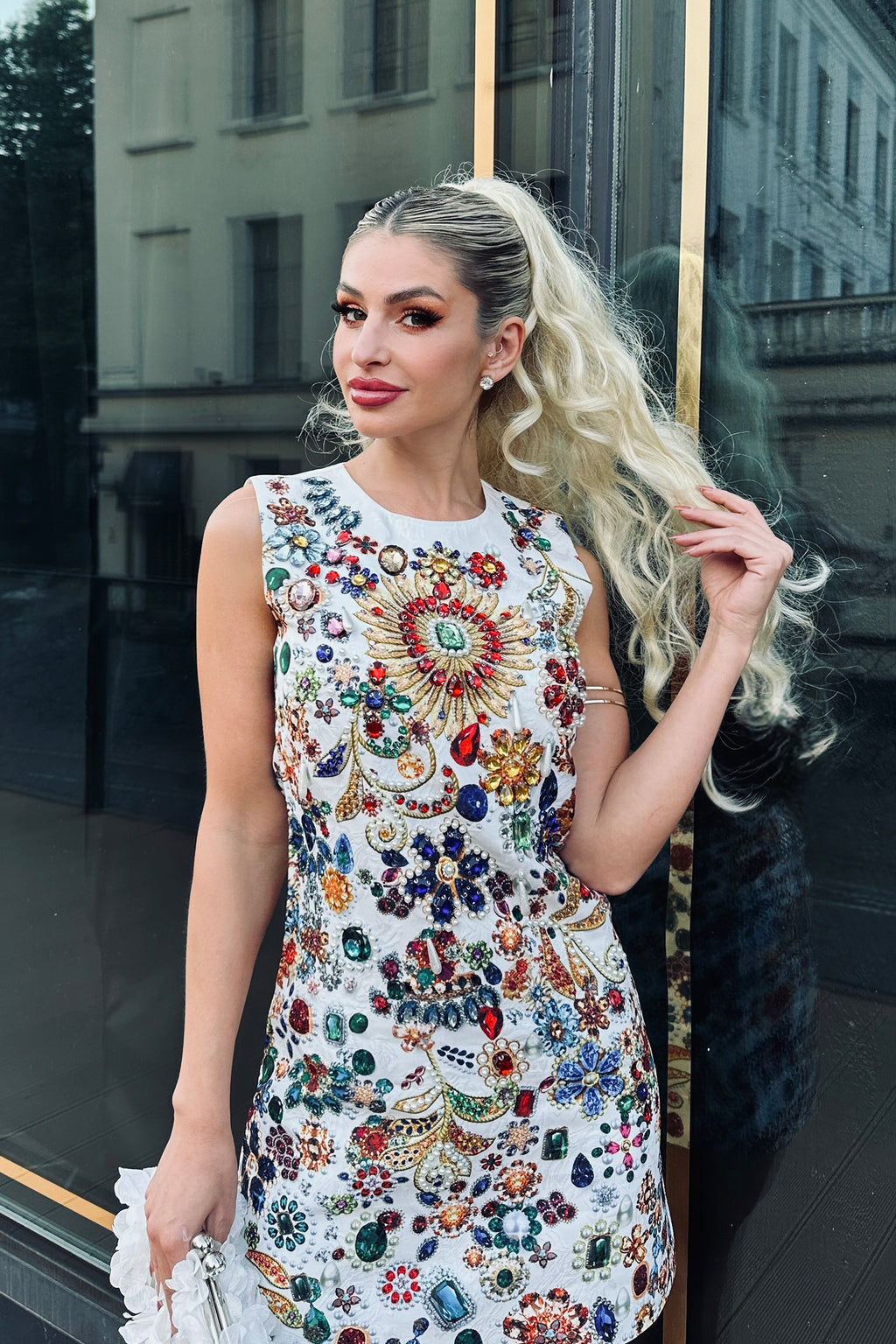 Gio Diamante Mini Dress	