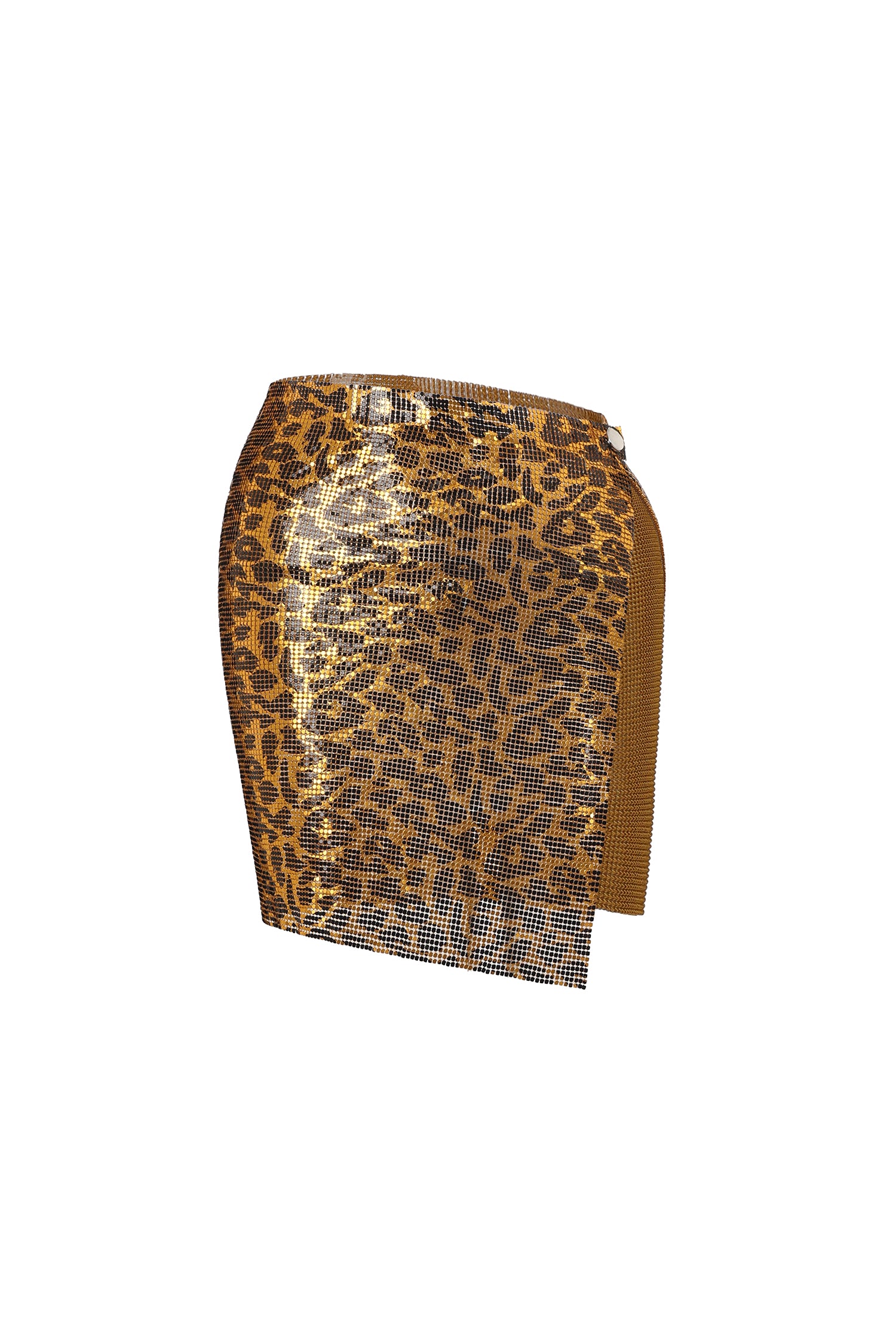 Kiele V Neck Leopard Metal Set	