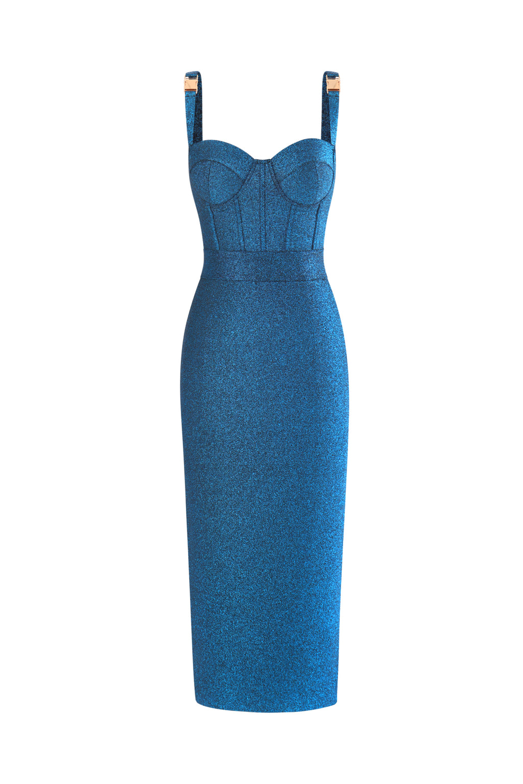 Ziriy Sleeveless V-Neck Bandage Maxi Dress	