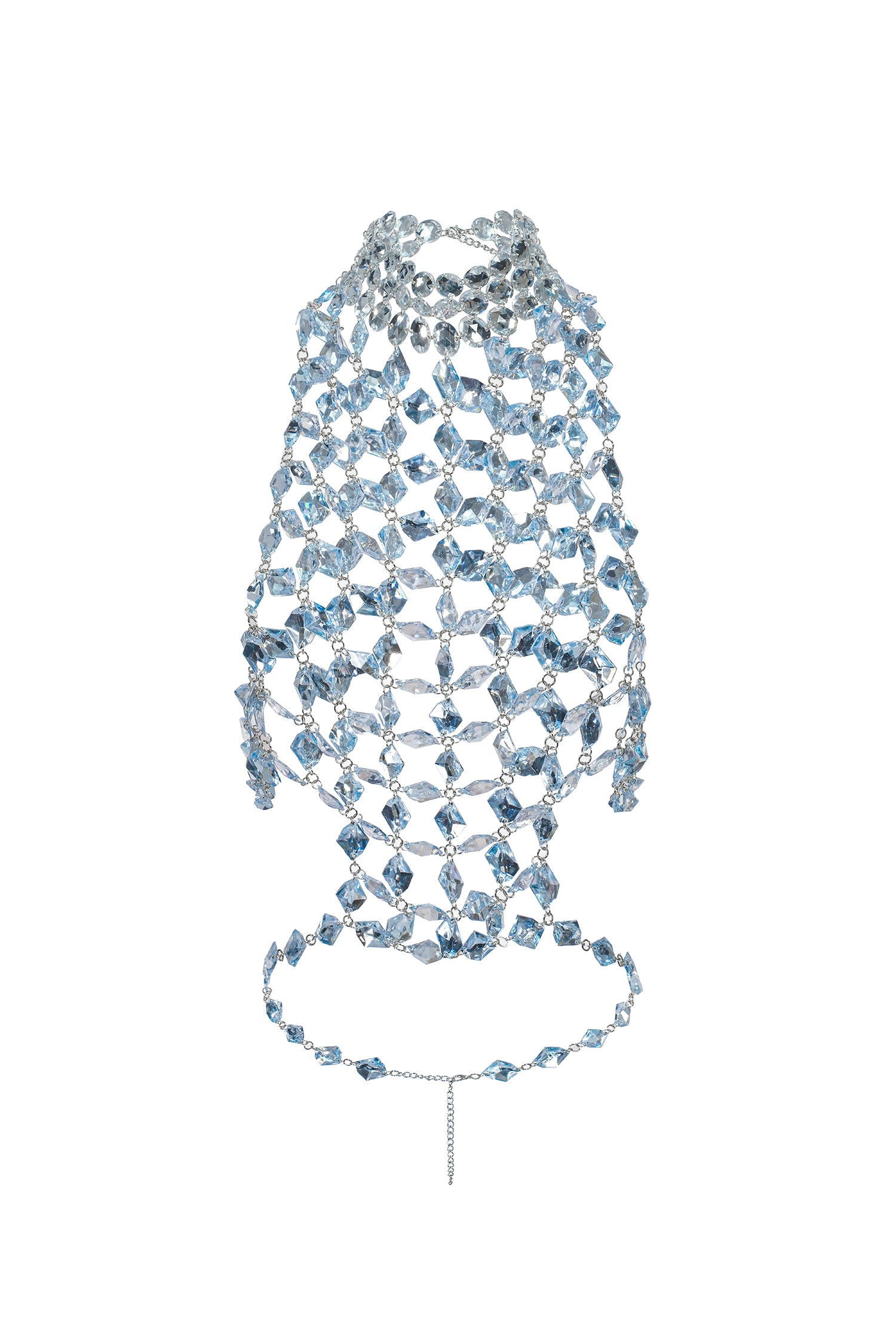 Jacova Halter Sleeveless Diamante Top	