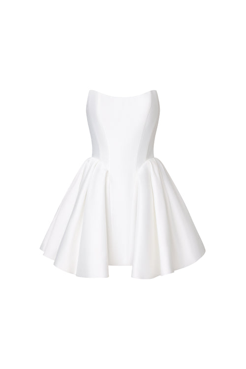 Fakula Sleeveless Lacing Mini Dress	