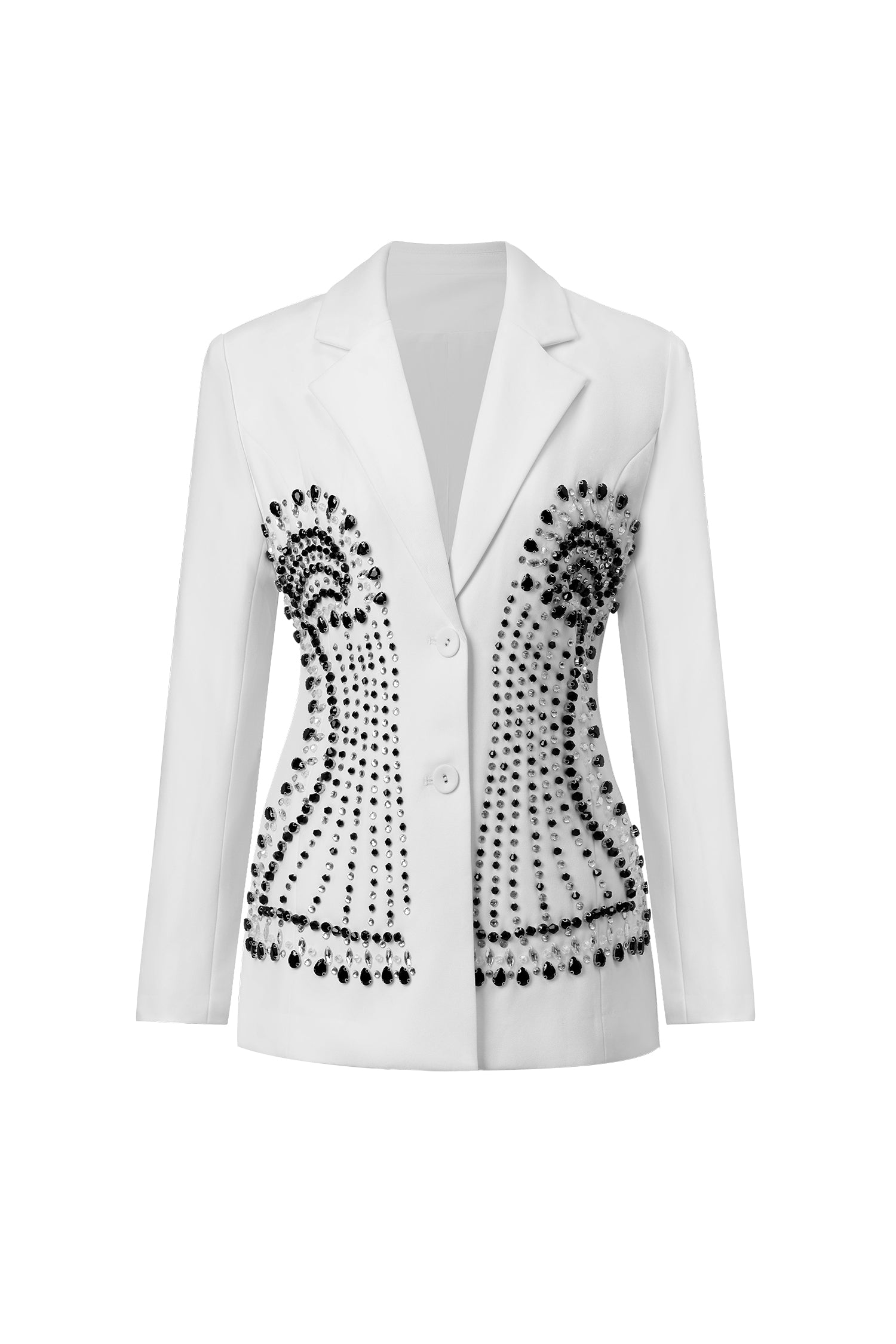 Jayne Symmetrical Beaded Suit	