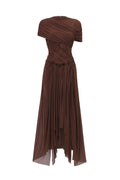 Hayden Braided Tulle Maxi Dress	