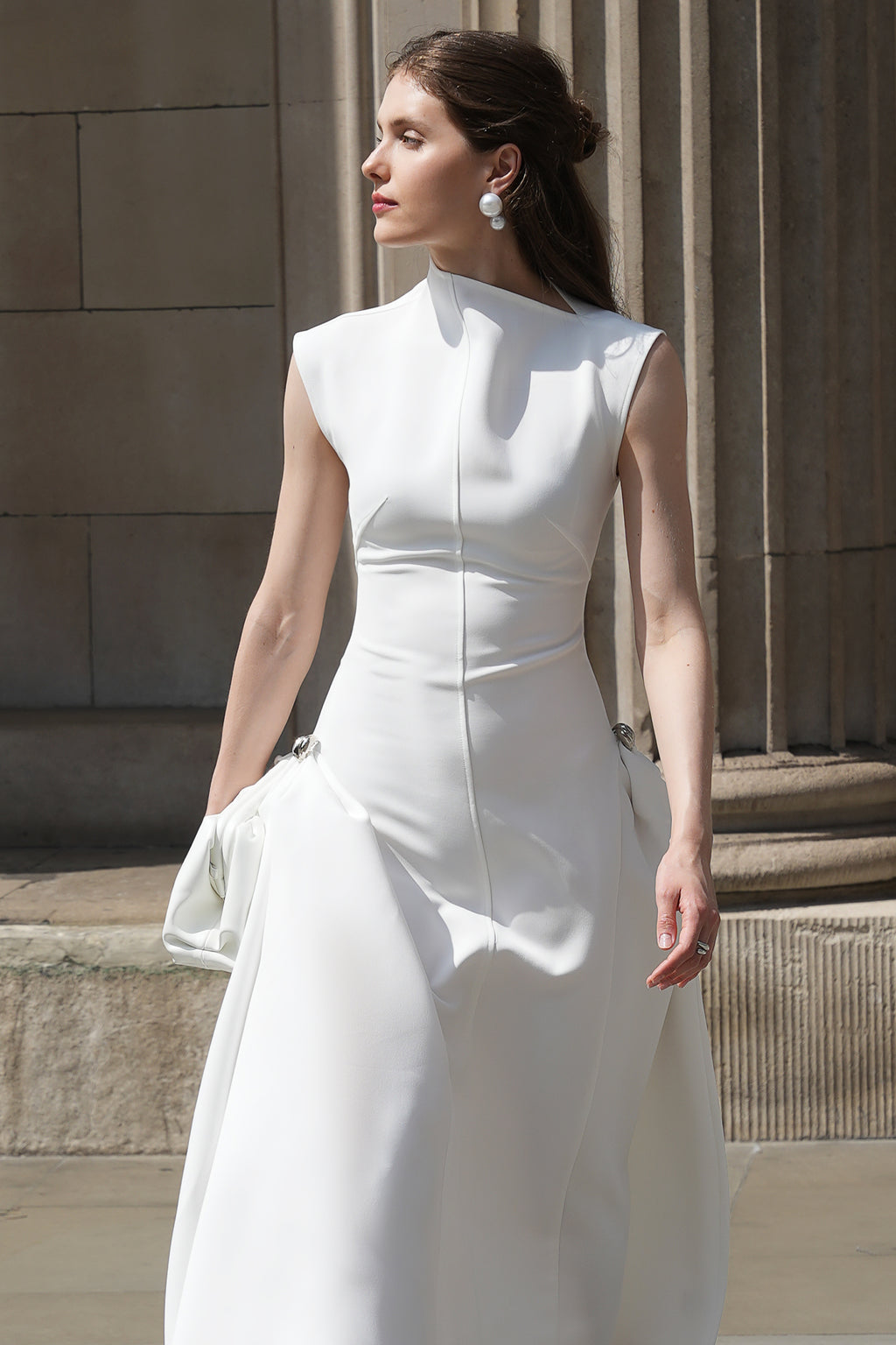 Paca Choker Sleeveless Maxi Dress	