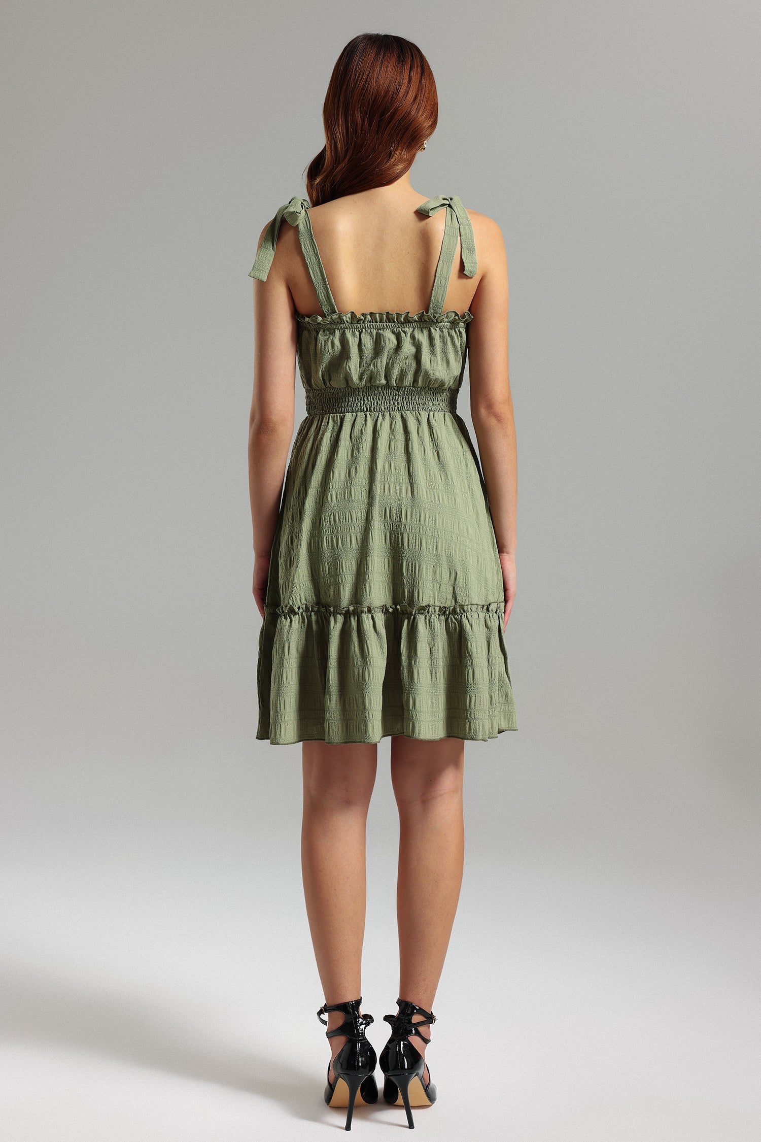 Emilee Halter Mini Dress	