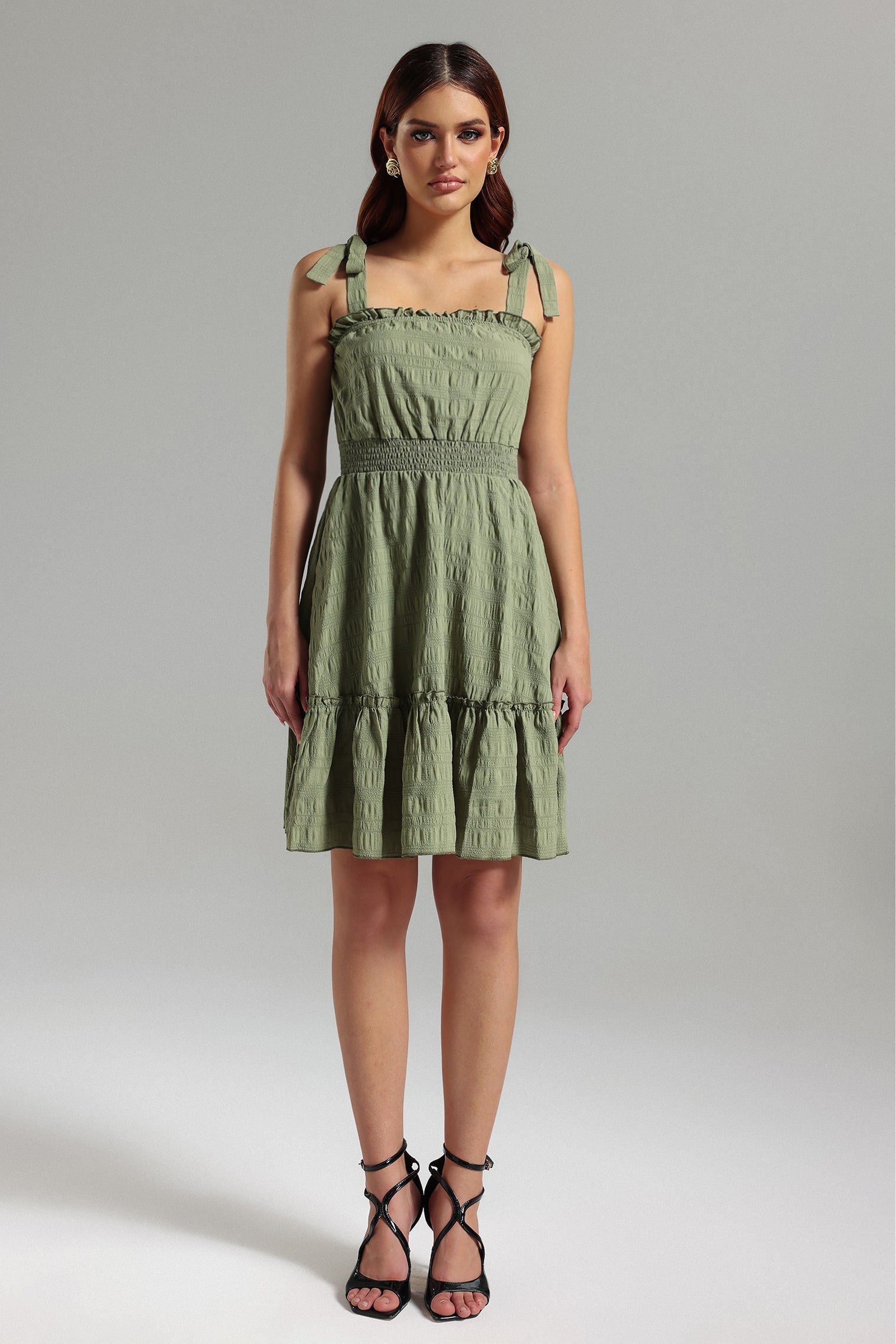 Emilee Halter Mini Dress	