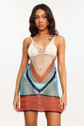 Facia Knitted Tank Mini Dress	
