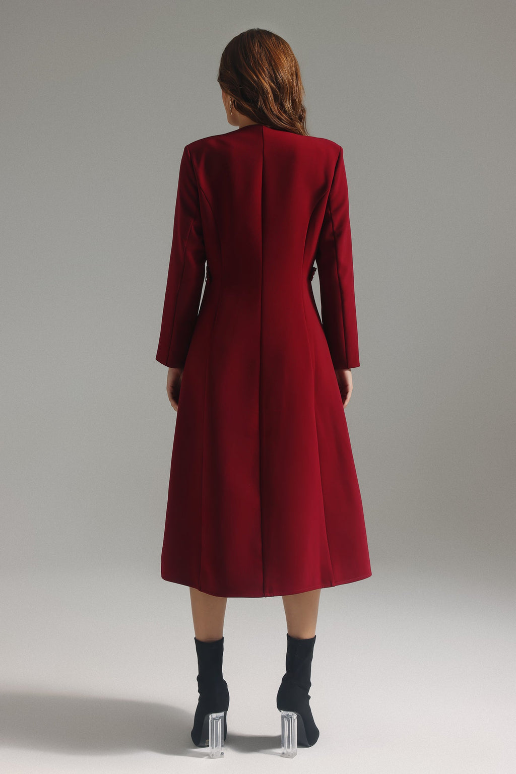 Hazel V Neck Commuter Dress	