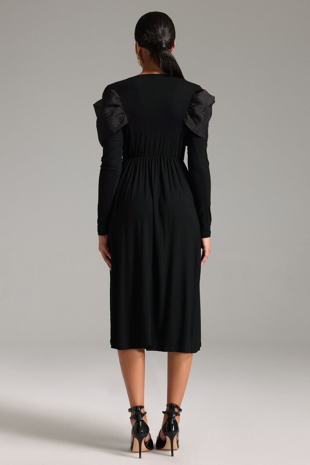 Tanisha Patchwork Bow Dress	